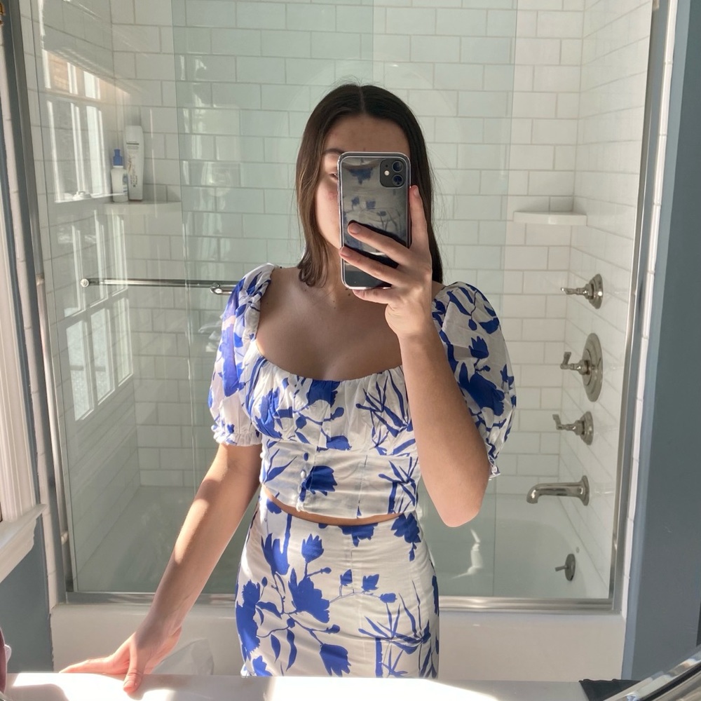 Lulus Skirt/Top Set